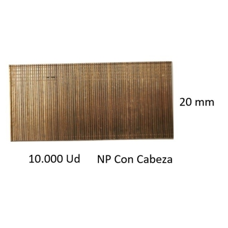 Clavos para clavadora neumatica np15-12 10000ud caja - Su...