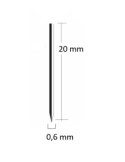 Clavos para clavadora neumatica mini pins 17-06 20000ud c...