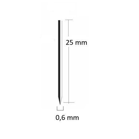 Clavos para clavadora neumatica mini pins 17-06 20000ud c...