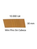 Clavos para clavadora neumatica mini pins 17-06 20000ud c...