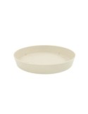 Plato tes redondo 17cm ecru       - Suinplas