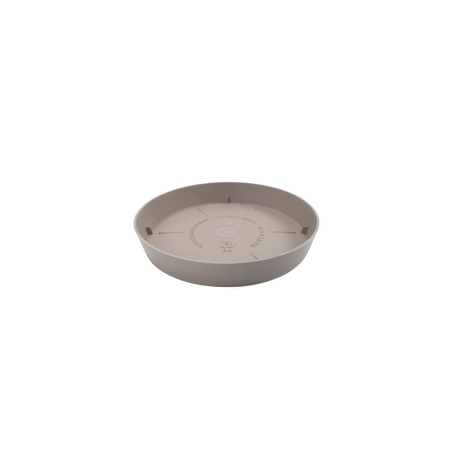 Plato tes redondo 17cm ecru       - Suinplas