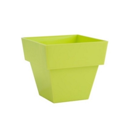 Maceta limited cuadra 18cm blanco - Suinplas