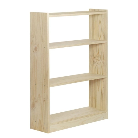 Estanteria madera modelo gala 4 baldas 80 cm - Suinplas