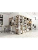 Estanteria madera modelo gala 4 baldas 80 cm - Suinplas