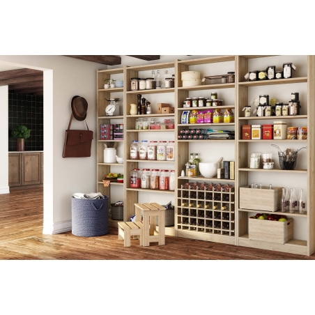Estanteria madera modelo gala 4 baldas 80 cm - Suinplas