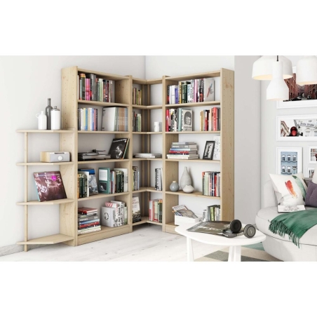 Estanteria madera modelo gala 4 baldas 80 cm - Suinplas