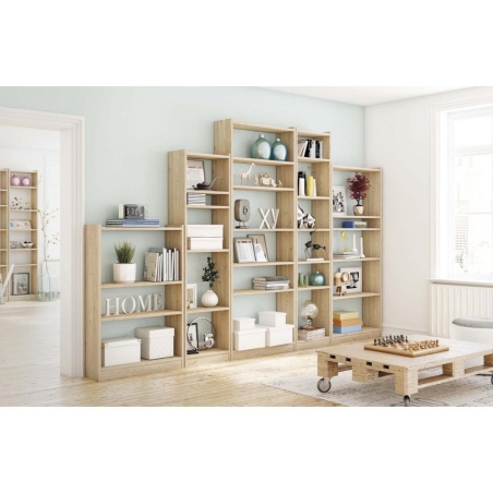Estanteria madera modelo gala 4 baldas 80 cm - Suinplas