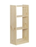 Estanteria madera modelo gala 4 baldas 80 cm - Suinplas