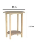 Mesa camilla de pino 