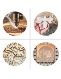 Tablero contrachapado de calabo 420x300x3mm (3ud xa3) cor...