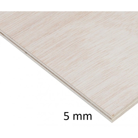 Contrachapado 80x60x4 mm cortado - Suinplas