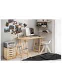 Tablero de madera maciza alistonada de pino 620x200x18 -...