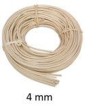 Junquillo medula enea natural 4mm x 2mts - Suinplas