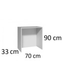 Mueble kit cocina blanco escurreplatos de 90x50  f33 - Su...