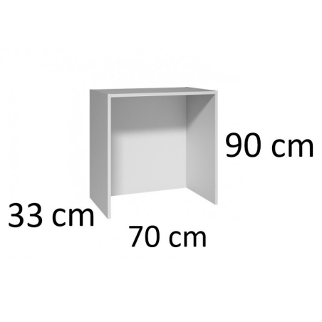 Mueble kit cocina blanco escurreplatos de 90x50  f33 - Su...