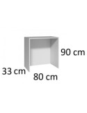 Mueble kit cocina blanco escurreplatos de 90x50  f33 - Su...