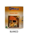 Barniz tinte  satinado diluyente 125ml blanco - Suinplas