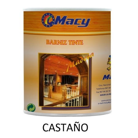Barniz tinte  satinado diluyente 125ml blanco - Suinplas