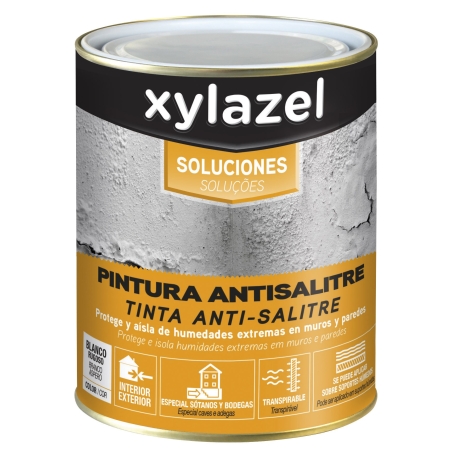 Xylazel soluciones pintura antisalitre 750 ml - Suinplas