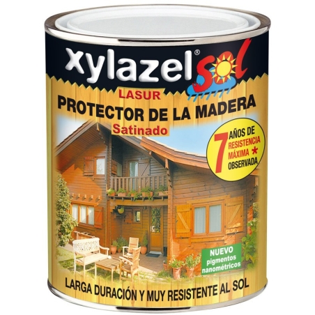 Xylazel sol satinado incoloro 375 ml  - Suinplas