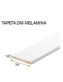 Tapeta 206 melamina  2440x70x10mm blanca - Suinplas