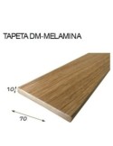 Tapeta 206 melamina  2440x70x10mm blanca - Suinplas