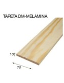 Tapeta 206 melamina  2440x70x10mm blanca - Suinplas