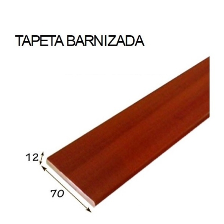 Tapeta 206 barnizada 2200x70x10mm haya - Suinplas