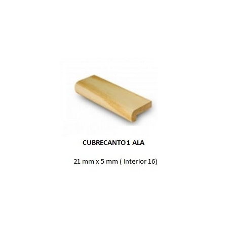 Moldura canto ref 0 16x05 haya clara - Suinplas