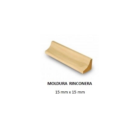 Moldura canto ref 0 16x05 haya clara - Suinplas