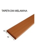 Tapeta 206 melamina  2440x70x10mm blanca - Suinplas