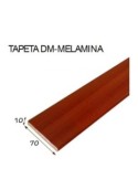 Tapeta 206 melamina  2440x70x10mm blanca - Suinplas