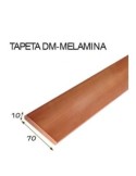 Tapeta 206 melamina  2440x70x10mm blanca - Suinplas