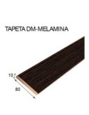 Tapeta 206 melamina  2440x70x10mm blanca - Suinplas
