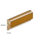 Moldura tapeta 5118 5 mm x 19 mm ayous 2,50 - Suinplas