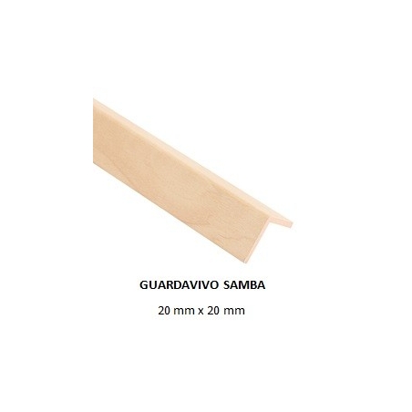 Guardavivo pino crudo 27x27x2500mm - Suinplas