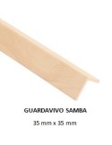Guardavivo pino crudo 27x27x2500mm - Suinplas