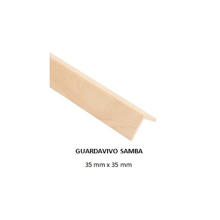 Guardavivo pino crudo 27x27x2500mm - Suinplas
