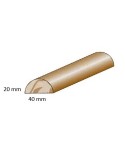 Moldura media caña 5020 10 mm x 20 mm ayou 2,50 - Suinplas