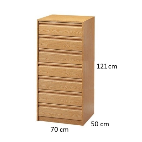 Cajonera 40 x 40 cm 7 cajones - Suinplas