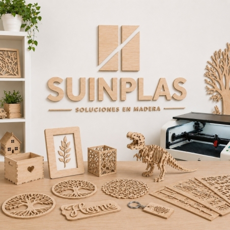 Trasera tablex mdf blanco pintado 2440x1220x3mm - Suinplas