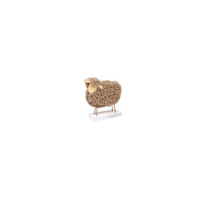 Set 3 Figuras Ovejas Decorativas Navidad - Suinplas