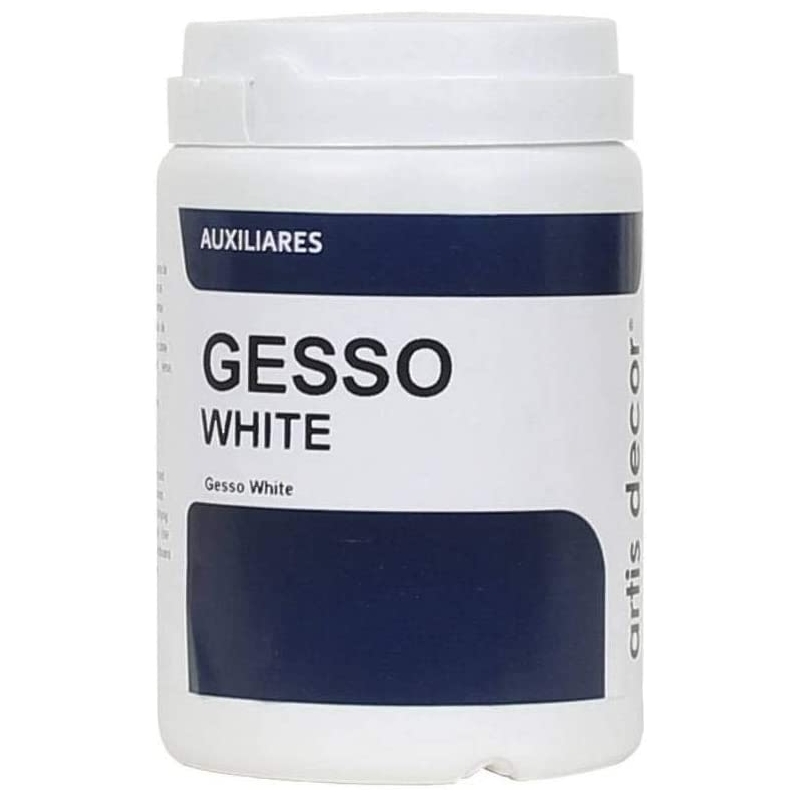 Imprimacion acrilica gesso blanco artis decor 500cc. - Su...