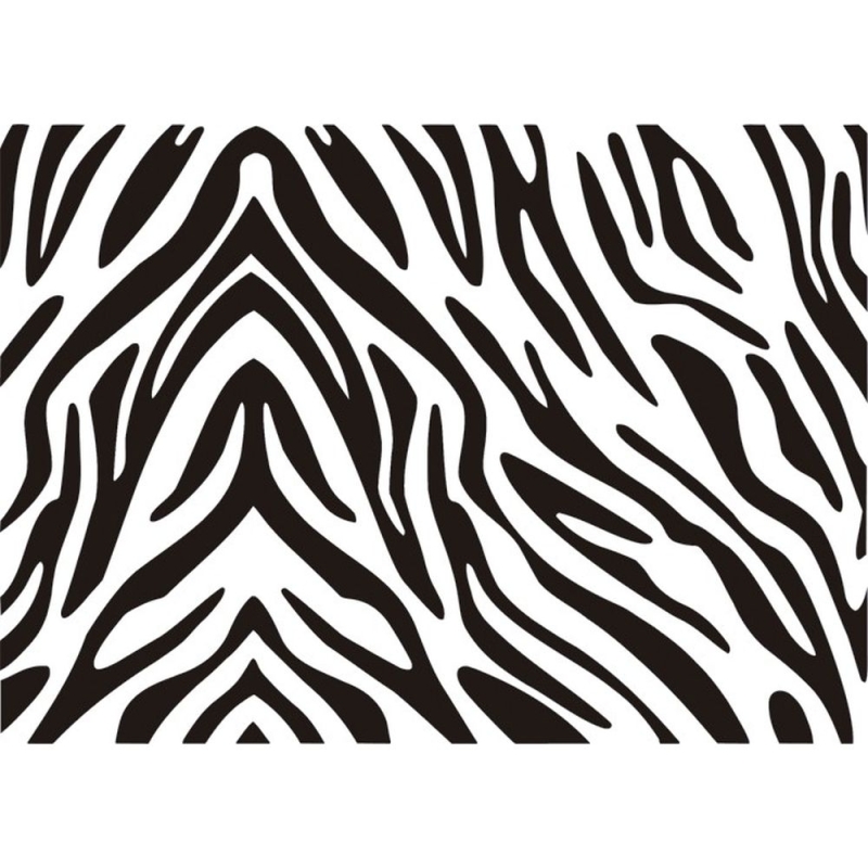Plantilla stencil 21x15cm zebra   - Suinplas