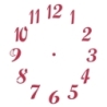 Plantilla stencil 21x15 reloj   - Suinplas