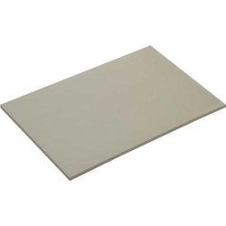 Plancha de linoleo gris  15,2x10,1x3,2mm   - Suinplas