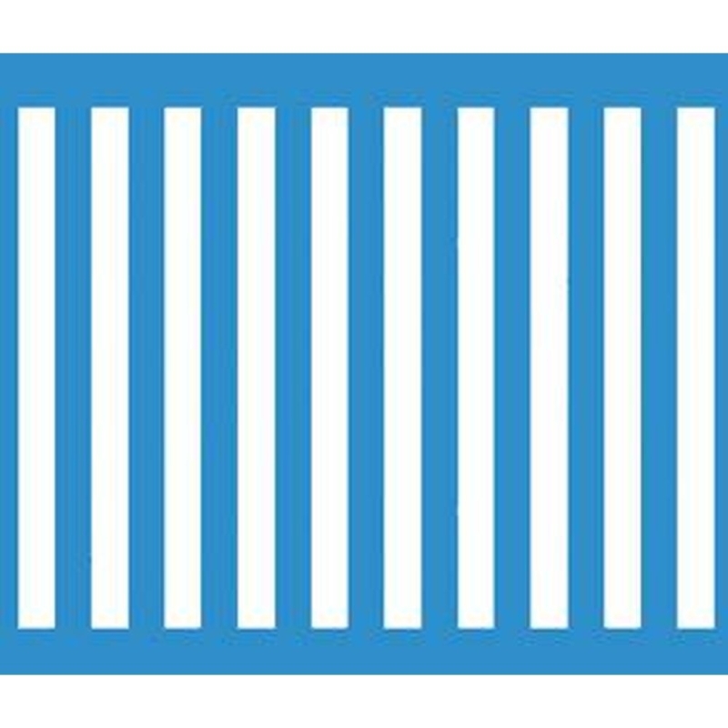 Plantilla stencil 20x28,5 rayas   - Suinplas