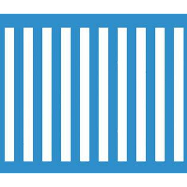 Plantilla stencil 20x28,5 rayas   - Suinplas