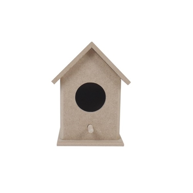 Casita mdf para pajaros 20x13x13mm - Suinplas